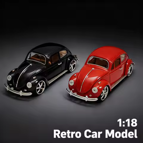 1:18 scale realistic retro industrial-era car model ornament, vehicle figurine, decorative art piece