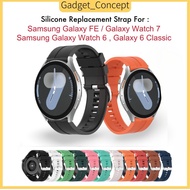 Strap For Samsung Galaxy Watch FE Samsung Galaxy Watch 7 / Samsung Galaxy Watch 6 , Watch 6 Classic 