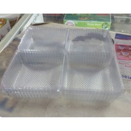 4 cavity plastic tray