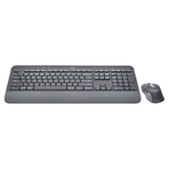 logitech 羅技 無線鍵盤滑鼠組 MK650 石墨黑