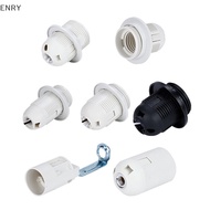 EN Black White E14 E27 Screw Lamp Holder Table Floor LED Light Socket Desktop Light Bulb Base SG