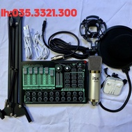 Bộ Mic Thu Âm Livestream Karaoke ISK AT350+ Card H9 Bản 2021 + đầy đủ phụ kiện bh 6 tháng