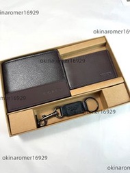 coach蔻馳短款男錢包