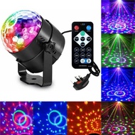 🌟 SG LOCAL STOCK 🌟 2359) LED PARTY LIGHT DISCO BALL LIGHTS WITH REMOTE CONTROL & SOUND ACTIVATED LIG