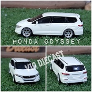 PUTIH Diecast Miniature Honda Odyssey White tomica Scale 1:64