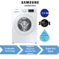 Samsung WW75TA046TE/SP Front Load 7.5kg Washer | No Dryer Function | Hygiene Steam | EcoBubble Technology