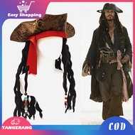 Pirate Wig Pirate Hat Adult Pirates Hat Cosplay Halloween