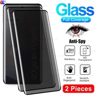 2Pcs Anti-Spy Glass For Motorola Edge 60 Fusion Pro 5G Screen Protector 9H Curved Film Moto Edge60Fu