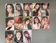  red velvet Irene seulgi小卡