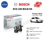 BOSCH Eco H4 LED Headlamp Bulb Cool White (2pcs) 12V 24W for Proton Wira (Year 1993-2009) Lampu Ment