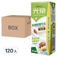 光泉 珍穀堅果牛乳  200ml  120入