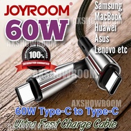 Joyroom Quick Charge 60W Type-C to Type-C Cable