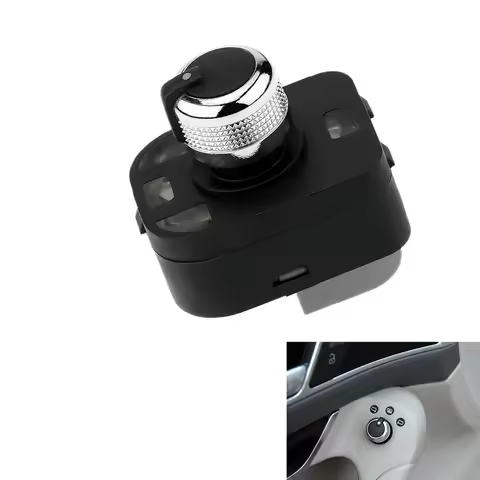 For Audi A4 2002 For Audi A6 A8 Q7 R8 Car Rear View Mirror Switches Control Adjust Knob 4F0959565 4F