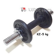 Ready Dumbbell Set Dumbbell KZ 5kg stick KETTLER rubber barbell stick barbell