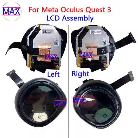 Original For Oculus Quest 3 LCD Assembly Replacement For Meta Quest 3 VR Headset LCD Display Screen 