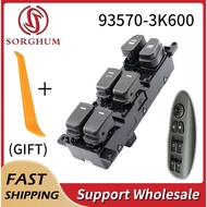 Sorghum 93570-3K600 Auto Left Driver Electric Power Window Master Lift Switch Button For Kia For Hyu