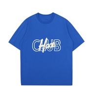 haas เสื้อยืดแขนสั้น ผู้หญิง ลายสกรีน haas jeans CLUB