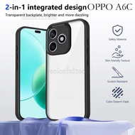 Clear Airbag For OppoA6C 2026 Phone Case For Oppo A6C OppoA6 C A 6C A 6 C 4G 5G Transparent Soft TPU