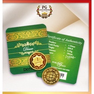 999 pure gold 1 Dinar