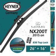 Heyner Hybrid Wiper Blade Lexus NX200T 26+16