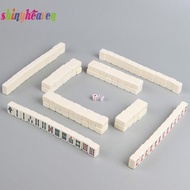 [shinyheaven.sg] 20mm Mahjong Game Sets 146 Tiles Mini Travel Mahjong Sets Chinese Mahjong Sets