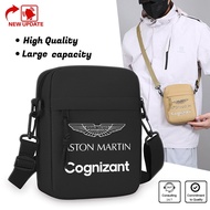 Aston Martin Cognizant F  Fan Bag Men Waterproof Sling Bag Waist Pack Crossbody Bag for Motorsport L