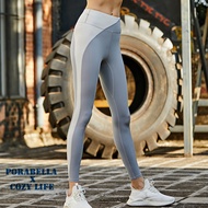< Porabella Ready Stock > YOGA PANTS Contrast Color YOGA PANTS Breathable YOGA PANTS Hip Lift YOGA P