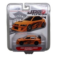 Jada JDM Tuners 2002 Mitsubishi Lancer Evolution 7 Orange - NX2