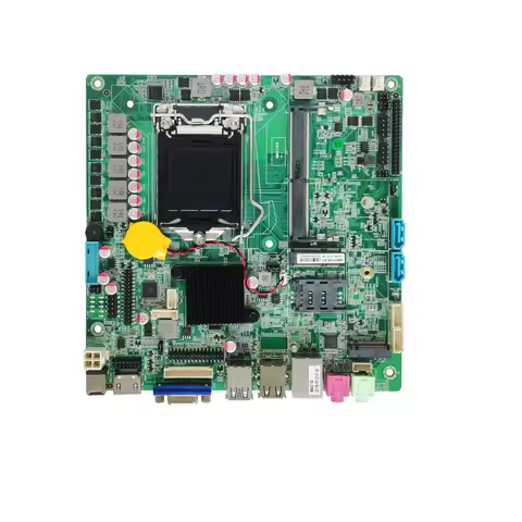 ELSKY Mini-ITX Motherboard 6th Gen I5 6500 I7 6700 7th Gen I5 7500 I7 7700 Processor DDR4 H110 LGA11