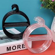 10cm Circular Scarf Hanger Tudung Shawl Bawal Tie – Black / Transparent , Penyangkut Tudung Bawal Se