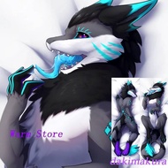 Dakimakura Anime furry Lafi zorgoia Double-sided Print Life-size Body Pillow