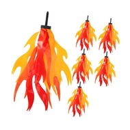 BS* 6Pieces Funny Bikes Handle Tassels Bike Handlebar Streamers Decorations For Boys And Girls To De