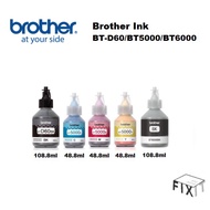 BROTHER ORIGINAL BTD60BK / 5000CMY / 6000BK INK FOR T300/310/220/420W/500W/510W/520W/700W/710W/720DW