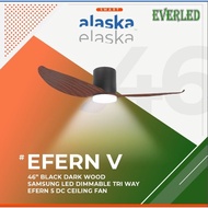 [Installation Available] ALASKA E-fern V (SMART) 46"/56" DC Ceiling Fan (with Samsung LED 3-Tone Dimmable and Remote)