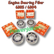 Engine Bearing Fiber (6305 & 6304) FAG & IOK Enjin Bearing Grank Crank Shaft Bearing Y15 Y15ZR LC135