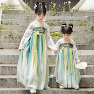 Girl's long sleeved embroidered super fairy dress, popular in children's Chinese Chinese Chinese Chi