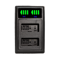 แบตเตอรี่กล้อง 2 ก้อน +แท่นชาร์จ Canon LP E17 ความจุ 1200 mAh Li-ion Battery LP-E17 LPE17 1040 mAh f