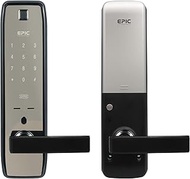 EPIC ES-F9000Kr Steering Wheel Type Smart Lock with Emergency Key Bluetooth Battery Operated