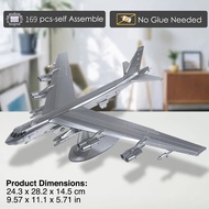 Piececool Metal Assembly 3D Model B-52 Bomber Stand (169 pieces, B-52 Stratofortress)