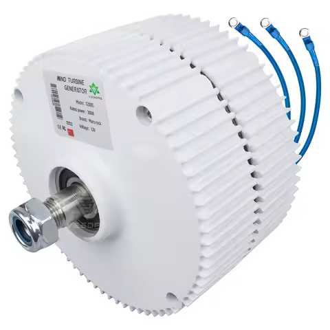 300W/ 600r/m Permanent Magnet Generator AC Alternator for Vertical Wind Turbine Generator