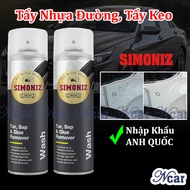 Chai Xịt Tẩy Keo Tẩy Nhựa Đường SIMONIZ Nhập Khẩu ANH QUỐC - Xịt Tẩy Đa Năng Tẩy Nhanh Dầu Hắc Tẩy K