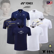 Yonex 2024 LCW Collection Series Badminton Jersey LEE CHONG WEI Exclusive Fast Dry Jersi Polo Sport 