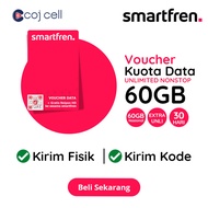 Voucher Kuota Data Smartfren Unlimited Nonstop 60GB 30 Hari