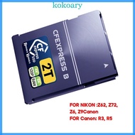 KOK CFexpress B Card Adapter for Cameras CFexpress Type B to NVME 2230 SSD Adapter