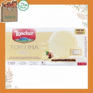 สินค้าขายดี Loacker Tortina ล็อคเกอร์ ทอร์ทิน่า มีให้เลือก 4 รสชาติ ออริจินอล ไวท์ ดาร์ก Triple Choc