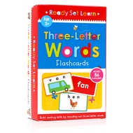 Flash Cards English Original Matching Word Cards Cards Cards-Letter Words Flashcards Three Letters W