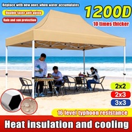 8x8 10x10 10x20Ft Roof Night Market Canopy Camping Tent Khemah Canopy Frame 10x10 White Pole Kanopi 