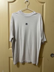 Yeezy gap YZY 灰白t恤XL