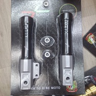 กระบอกโช็คหน้า 7speed Giorno หัวเหลี่ยมเงิน กระบอกทอง กระบอกดำ ขาจับกระบอกโช็ค7speed จับปักข้าง