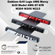 AMG W204 W205 W212 W211 LOGO GRILL EMBLEM GT AMG MERCEDESGTR benz